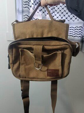 Dog Accessory - Doggy Saddle Bag by OneTigres - for Large dog - Like new!